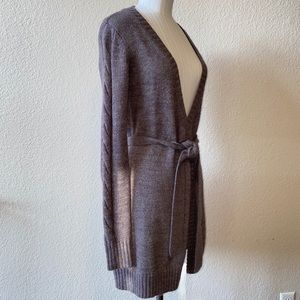 Peppe Peluso duster cardigan EUC